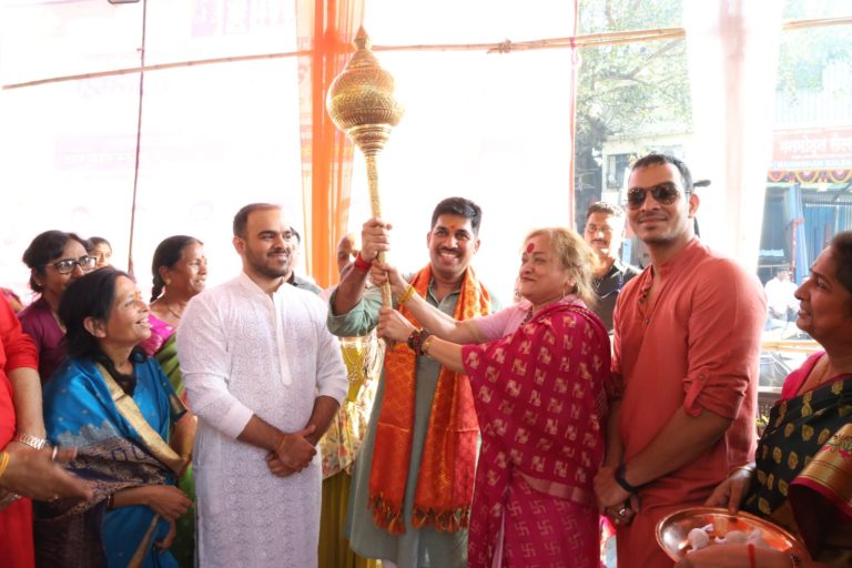 भक्तिमय वातावरणात श्री सूर्यमुखी गुरुदेव दत्त मंदिराचा जीर्णोद्धार सोहळा संपन्न