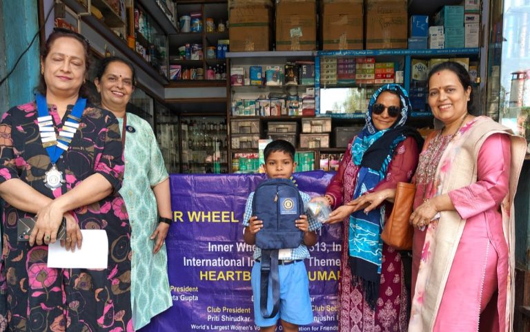 इनरव्हील क्लब ऑफ पुणे प्लॅटिनमचा अनोखा उपक्रम