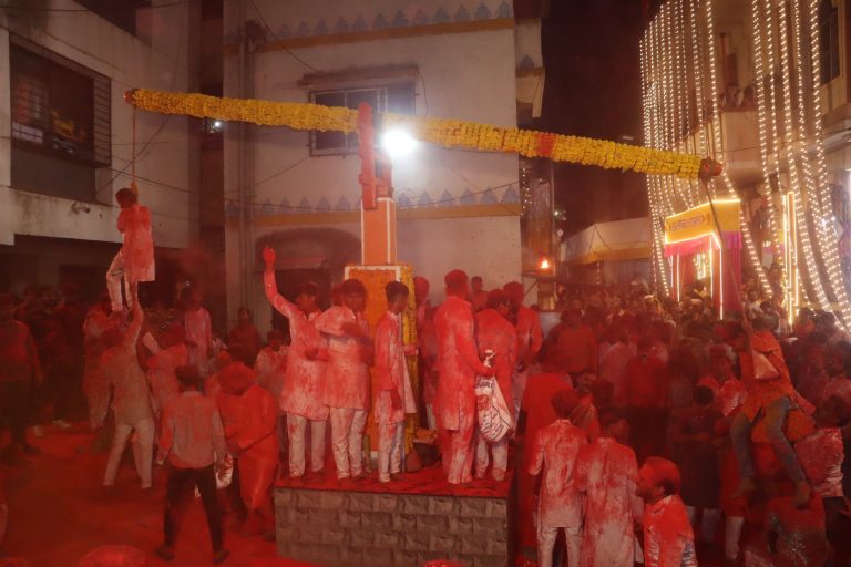 प्राचीन ग्रामदैवत श्री काळ भैरवनाथ उत्सवानिमित्त कसब्यात बगाड