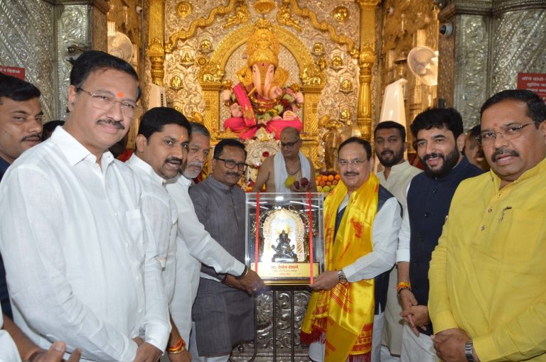 भारतातून दहशतवादाचे भय निर्वाण व्हावे : जे. पी. नड्डा