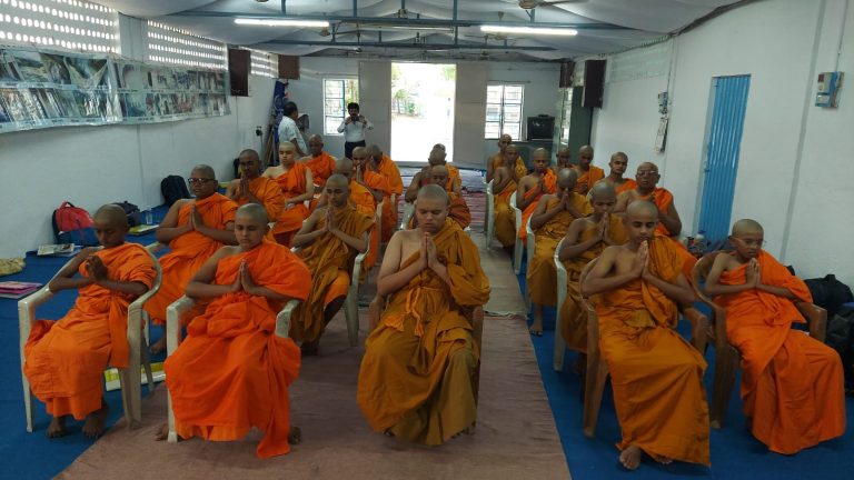 शताब्दी बुद्धविहार येथे श्रामणेर शिबिराचे आयोजन