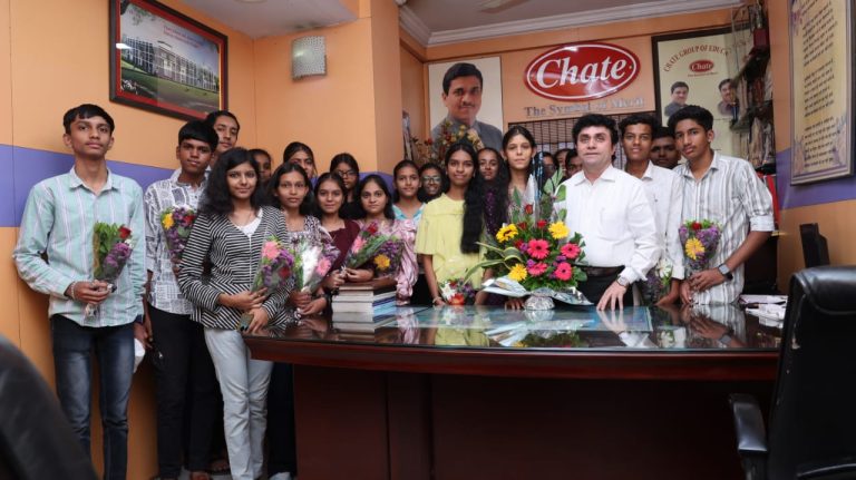 चाटेच्या विद्यार्थ्यांचे यंदाही दहावीच्या परीक्षेमध्ये उत्तुंग यश : प्रा.फुलचंद चाटे