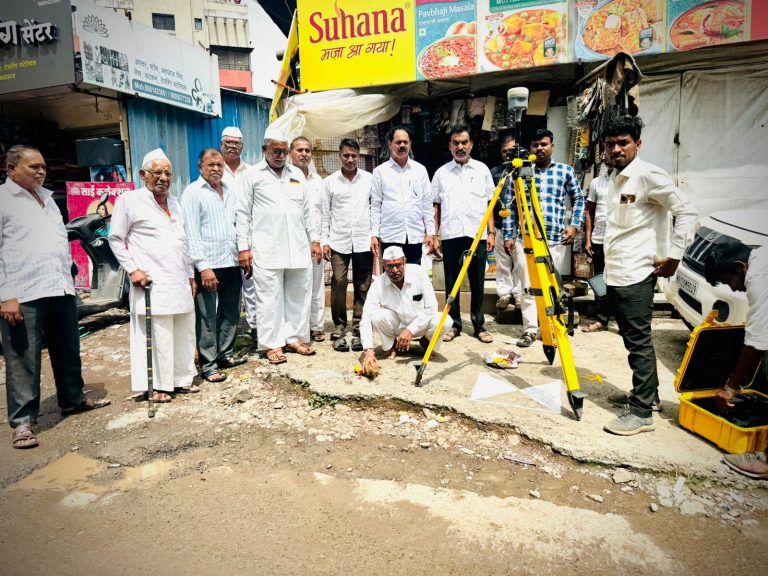 बावधन खुर्द व बावधन बुद्रुक गावठाण सिटी सर्वे प्रक्रियेला सुरुवात; दिलीप वेडेपाटील यांच्या अथक प्रयत्नांना यश