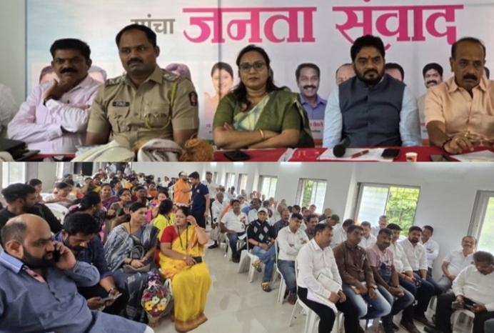 नागरिकांनी वाचला आमदारांसमोर समस्यांचा पाढा; लवकर समस्या सोडविण्याची मागणी