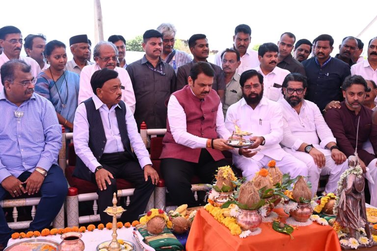 छत्रपती शिवाजी महाराजांचा भव्य पुतळा पुढील पिढ्यांना स्फूर्तिदायक : मुख्यमंत्री देवेंद्र फडणवीस