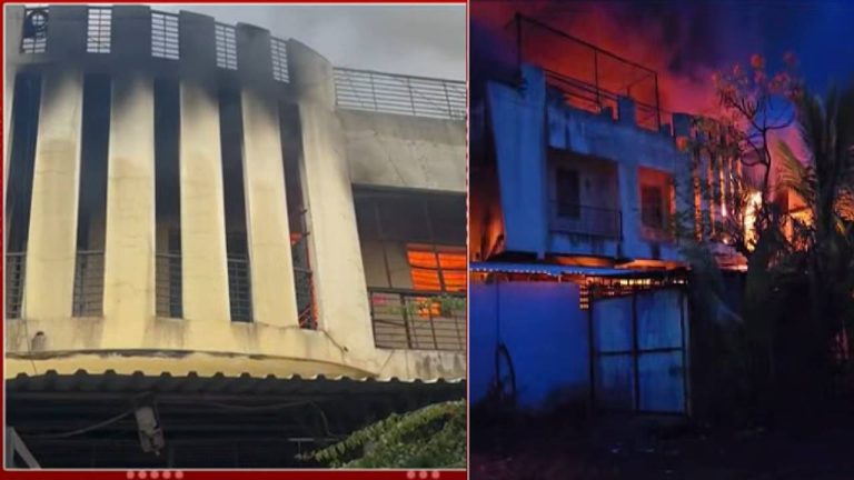 सोलापुरात कारखान्याला भीषण आग; तिघांचा होरपळून मृत्यू