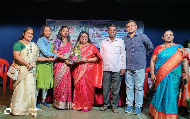 मनीषा बागणीकर यांची चक्रभेदी सोशल फाउंडेशनच्या पुणे जिल्हाध्यक्षपदी निवड