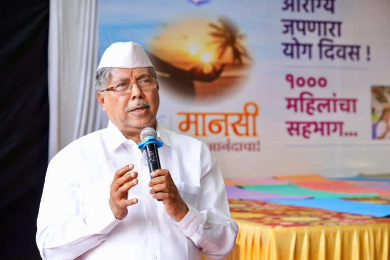 प्रत्येक महिलेने योगाभ्यास करणे गरजेचे : आमदार चंद्रकांतदादा पाटील