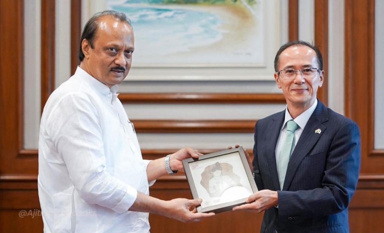 जपानचे महावाणिज्यदूत यागी कोजी यांनी घेतली उपमुख्यमंत्री अजित पवार यांची सदिच्छा भेट