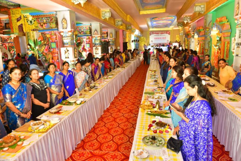 पुणे नवरात्रौ महिला महोत्सवात पाककला स्पर्धा संपन्न
