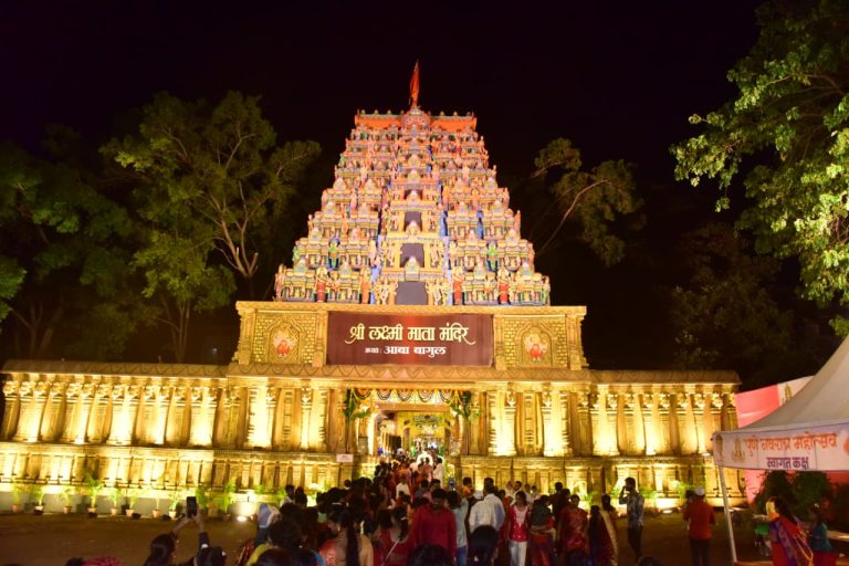 शिवदर्शन–सहकारनगर येथील श्री लक्ष्मीमाता मंदिरात भाविकांची अलोट गर्दी