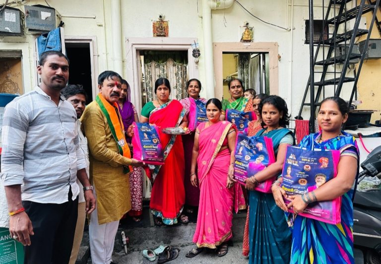 श्रीनाथ भिमाले यांचा वाढदिवस आगळा वेगळा उपक्रम; प्रेमनगर परिसरातील लाडक्या बहिणींना आपुलकीची भेट