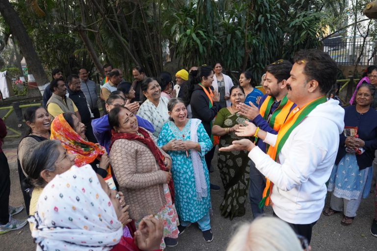 उद्यानात वॉकिंग ट्रॅक व व्यायाम साहित्य उपलब्ध करणार : बाप्पु मानकर