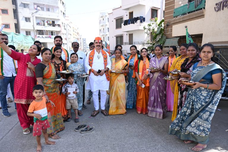 ‘शब्द नाही, काम बोलणार’, सूस गावात लहू बालवडकरांना जनतेचा ठाम पाठिंबा