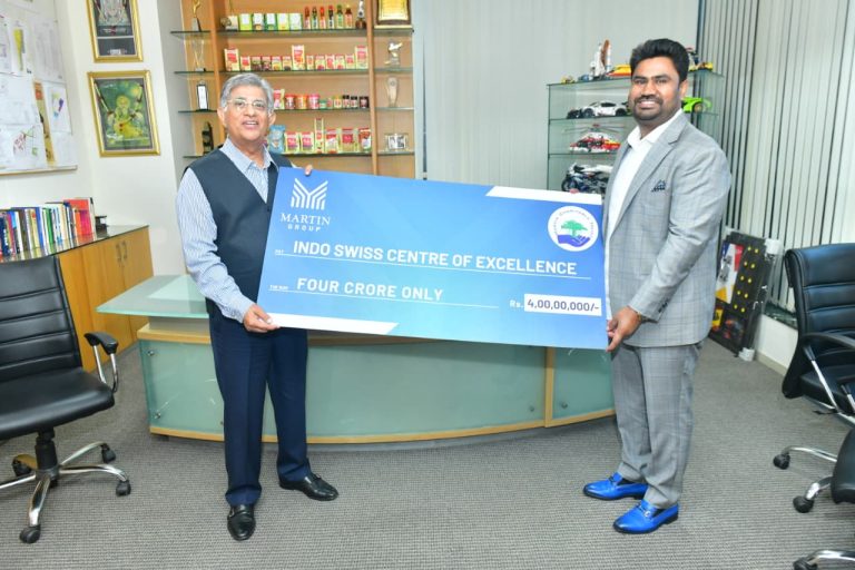 मार्टिन समूहाकडून आयएससीई साठी ४ कोटी रुपयांची मदत