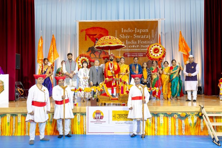 इंडो-जपान ‘शिवस्वराज्य वन इंडिया फेस्टिव्हल’ टोकियोत उत्साहात