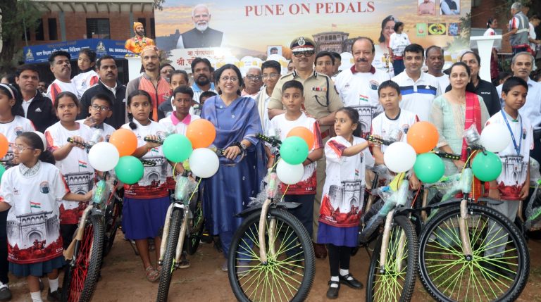 फिट इंडिया, प्रदूषणमुक्त पुण्यासाठी पाच हजार पुणेकरांचा उत्स्फूर्त सहभाग